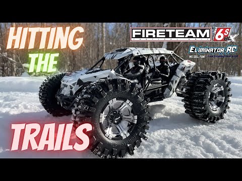 Arrma Fireteam 6s BLX 1/7 On Mud Slingers