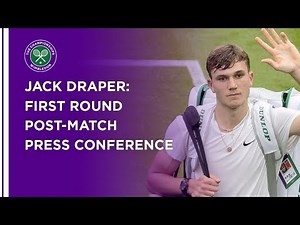 Jack Draper First Round Press Conference | Wimbledon 2021