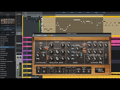 Moog Minimoog — UAD Instruments Sound Examples