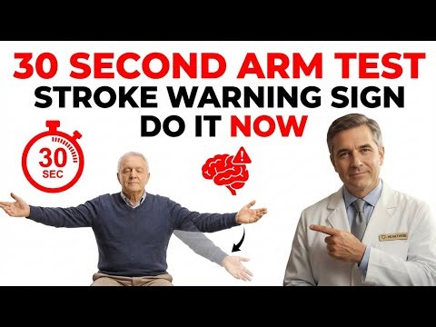 The 30 Second Arm Test That Can Predict A Stroke Do It Now