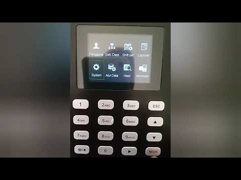 Setting Mudah Fingerprint Solution P208