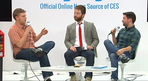 Matt Richardson Geeking Out with Engadget #3dthursday #raspberrypi