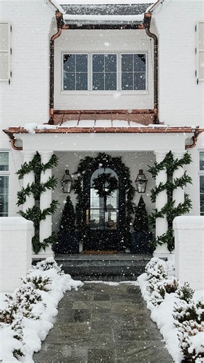 Studio McGee on Instagram: "It’s probably not happening this year, but I’m still dreaming of a white Christmas. 🤍"