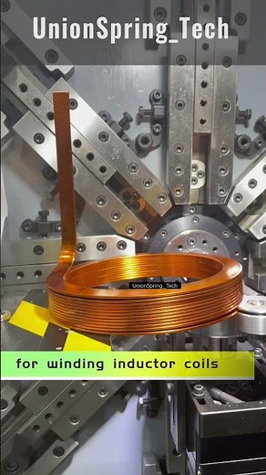 enameled copper flat wire winding machine for inductor coil transformer coil air coil production