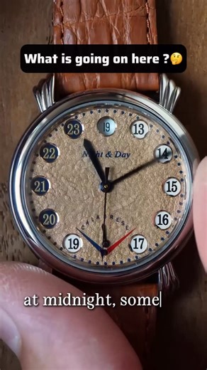 Pavlos Georgiadis on Instagram: "An amazing and innovative creation by @calabrese.vincent !! Vincent Calabrese’s Night & Day, introduced in 1995, takes inspiration from 19th-century railway pocket watches and the Canadian Pacific Railway’s 1886 shift to the 24-hour clock. By the 1920s, many Europeans used 24-hour time, prompting Swiss makers to divide dials into 24 segments. Dissatisfied with legibility, watchmakers invented an hour-switching complication: at noon and midnight the twelve hour ma