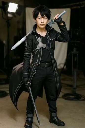 Kirito Sword Art Online Live Action (IA) #swordartonline #kirito