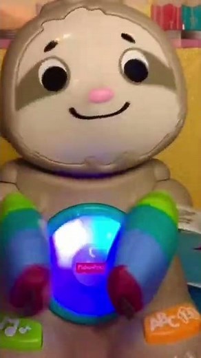 FISHER-PRICE LINKIMALS SMOOTH MOVES SLOTH INTERACTIVE EDUCATIONAL TOY REVIEW & UNBOXING - CT FAMILY