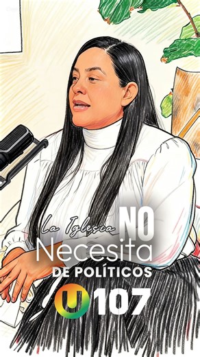 Aura Isabel | Estoy convencida de que: “La iglesia no necesita de políticos, pero nuestro país sí necesita gente con principios y valores en los más... | Instagram