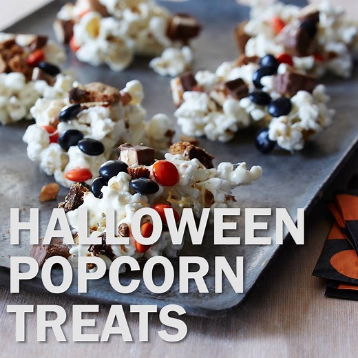 Halloween Popcorn Treats, via Giada De Laurentiis Get her recipe: http://www.foodtv.com/55u4y. | Food Network