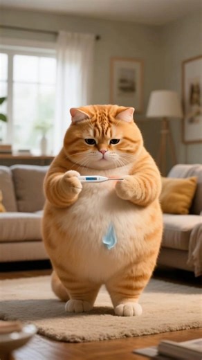 The Chubby Orange Cat’s Medical Diary #cat #funny #comedy #facts #petcareprovider