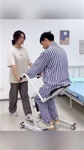 Helping seniors stand up safely. ✅ Stand Assist Elderly Patient Transfer Lift Chair ( # 3048 )