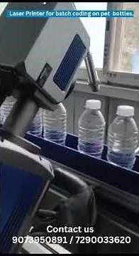 Laser Printer for Batch Coding on PET Bottles: Efficient Labeling for Packaging Industry