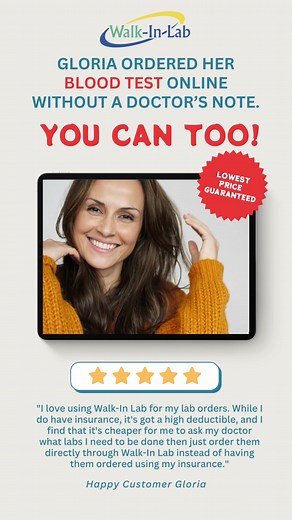 Your health, your way. Order lab tests online and see results fast. Take control today! | Walk-In Lab | Facebook