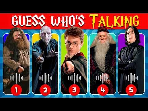 Can You Guess the Harry Potter Character by Their Voice? 🪄 Harry Potter Quiz