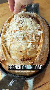 Taking you along my recipe testing process- fails and all! French onion loaf: Taste 10/10 structure 2/10 Good news is I’m pretty confident I know how to fix it! Of course I’ll post the recipe as soon as I get it right! ☺️#FrenchOnionSoup #Sourdough #FunSourdoughFlavors #OnionSoupPacket ￼￼ | Muscle Momma Sourdough