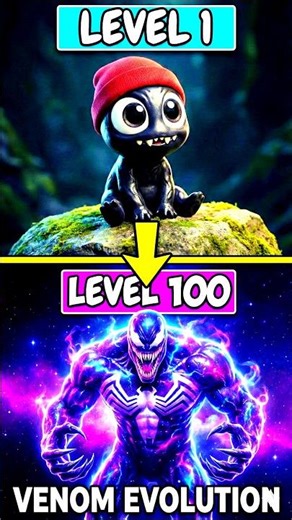 VENOM EVOLUTION: From Symbiote to GOD FORM (AI TRANSFORMATION)