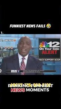 Ranking The Funniest News Bloopers Ever Caught On Camera 😂📺
