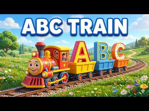 ABC Alphabet Train Song | Learn A to Z for Kids | Kikka's Nursery Rhymes