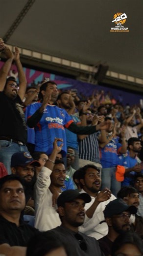 Those maximums surely had the Ahmedabad crowd roaring 🤩 Watch the #T20WorldCup action LIVE, broadcast details 👉 https://www.icc-cricket.com/tournaments/mens-t20-world-cup-2026/news/all-the-broadcast-details-for-icc-men-s-t20-world-cup-2026 | ICC - International Cricket Council