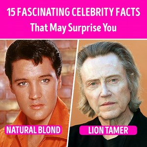 321K views · 1.1K reactions | 15 Fascinating Celebrity Facts That May Surprise You | CelebRatings | Facebook