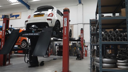 Abarth 595 Competizione project car: Full transformation revealed