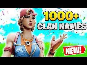 1000+ Best/Cool Sweaty Fortnite Names & Clan Names 2021! (Not Taken)