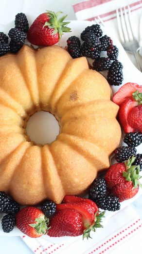 21K views · 543 reactions | POUND CAKE is dense, yet soft, buttery,...