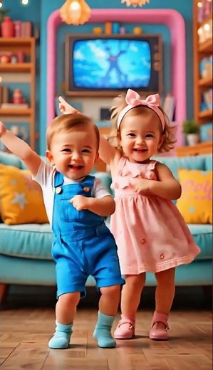 Cute Kids Singing Baby Shark