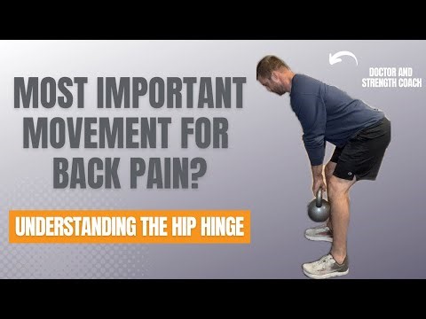 Hip Hinge Basics: The Foundation for a Strong, Pain Free Lower Back