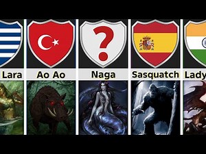 🐉 Mythological Creatures from Different Countries
