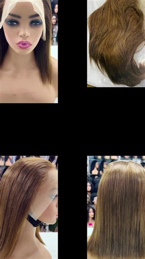 Full frontal bob wig colour 4 8