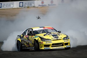 Drifting and Droning @kazuya_taguchi | @AchillesTire vs. @johnny_fpv FD 2019 | @BlackMagicShine We'll see you at @PermatexUSA RD5: Throwdown presented by @autozone in Monroe, WA. July 19-20. Tickets: (link in bio)