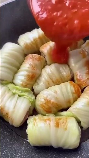 Perfect stuffed cabbage rolls every time #balandeliai #shorts