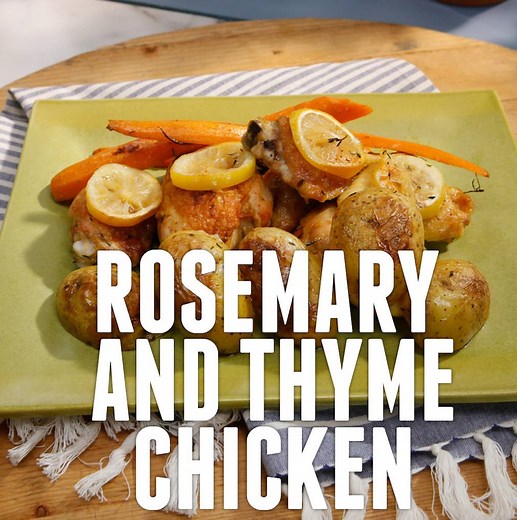 763K views · 16K reactions | Rosemary and Thyme Chicken - the perfect...