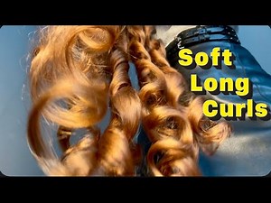 Soft long curls 🤩 ( SELLFY, BOOSTY)