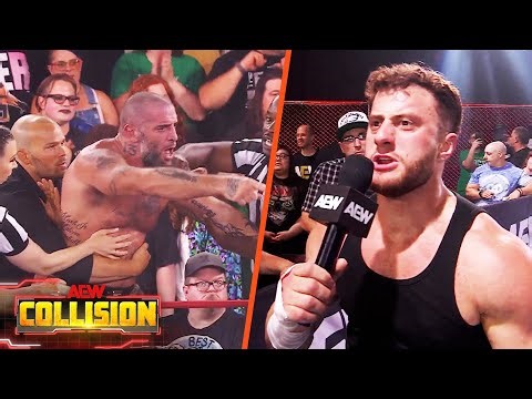 MJF cuts his honeymoon short to ruin Mark Briscoe's night! | AEW Collision, 9/6/25