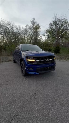Our 2026 F-150 LOBO in Argon Blue Metallic 🔥#ford #f150 #lobo #curriemotors #fordofvalpo