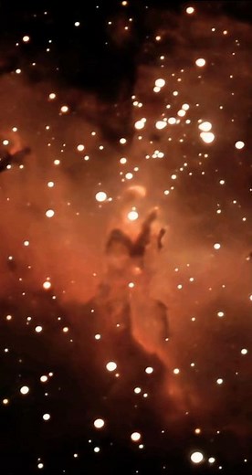 I photographed the Pillars of Creation using the Seestar S50 telescope. M16 | Eagle Nebula #seestar