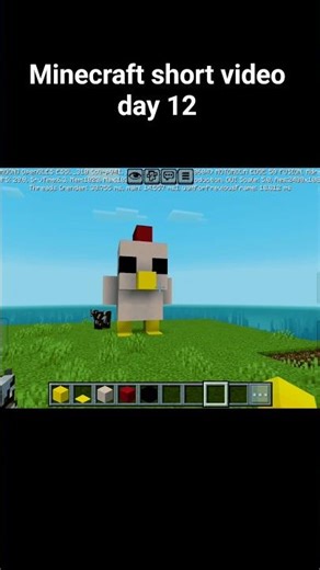 Minecraft mini chikane stechu Minecraft day 12 short #minecraft #viral #shorts # chikane #like & sub