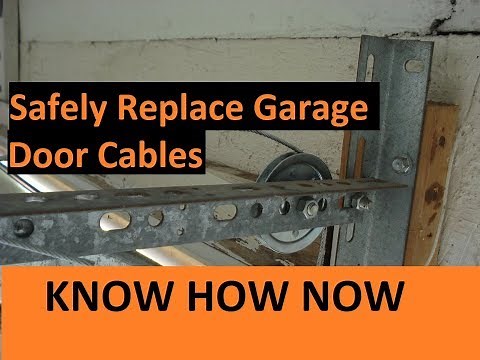 How to Replace Broken Garage Door Cable