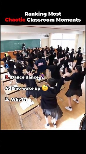Ranking Chaotic Classroom Moments 🤣📚