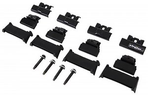 Inno Aero Flush Roof Rack for Flush Rails - Aluminum - Black - Qty 2 Inno Roof Rack IN55KR