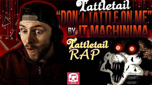 Vapor reacts #317 | Tattletail rap song Don't Tattle on Me by JT Machinima ft. DAGames reaction!