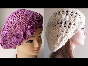 Elegant and Trendy Crochet Hats for Women: Unique Designs to Make and Wear