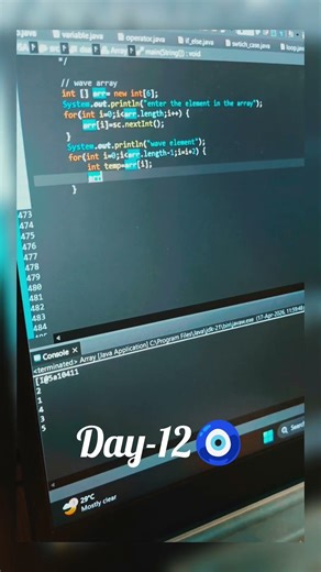 Day -12🧿 Java series “Practice Java daily, and your confidence will compile successfully.”