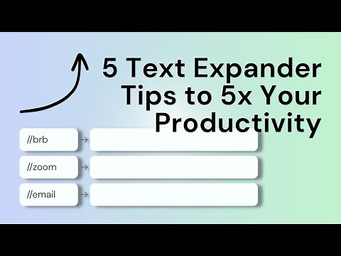 How to Use a Text Expander | 5 Expert Tips for 2023