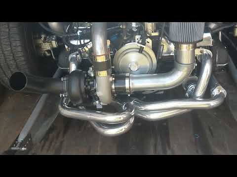 VW 2180cc 350hp Fuel Injected Turbo Engine Second Run