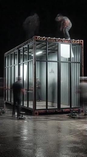 "Shipping Container Café Makeover"