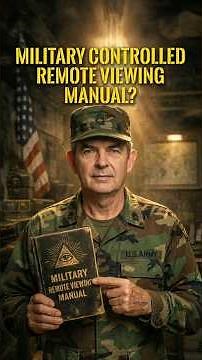 The REAL Military Remote Viewing Manual Explained #shorts