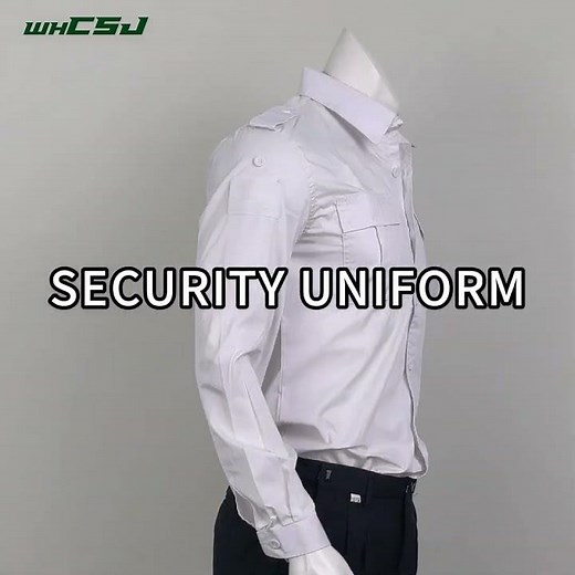WHCSJ Custom White Security Shirts: A B2B Guide to Professional Uniforming #whcsj #wholesale